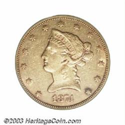 1874-S $10 XF40 PCGS.