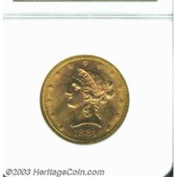 1884-S $10 MS62 NGC.