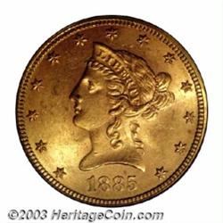 1885 $10 MS63 PCGS.