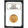 Image 1 : 1891-CC $10 MS61 NGC.