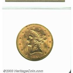 1894 $10 MS64 NGC.