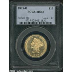 1895-O $10 MS62 PCGS.