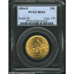 1904-O $10 MS63 PCGS.