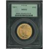 Image 1 : 1911 $10 MS63 PCGS.