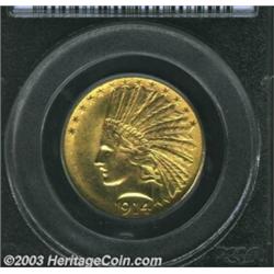 1914 $10 MS63 PCGS.