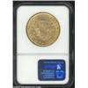 Image 2 : 1852 $20 AU55 NGC.