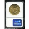Image 2 : 1852 $20 AU58 NGC.