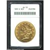 Image 1 : 1855-S $20 AU53 ANACS.