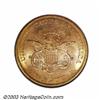 Image 2 : 1857-S $20 MS64 PCGS.