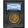 Image 1 : 1874-S $20 AU58 PCGS.
