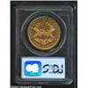 Image 2 : 1874-S $20 AU58 PCGS.