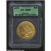 Image 1 : 1875 $20 MS60 ICG.