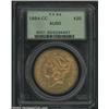 Image 1 : 1884-CC $20 AU50 PCGS.