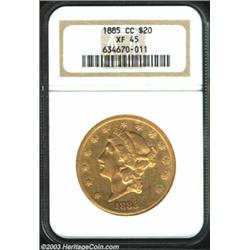 1885-CC $20 XF45 NGC.