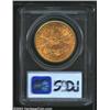 Image 2 : 1887-S $20 MS61 PCGS.
