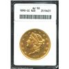 Image 1 : 1890-CC $20 AU50 ANACS.
