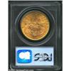 Image 2 : 1891-S $20 MS62 PCGS.
