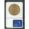 Image 2 : 1892-S $20 MS62 NGC.