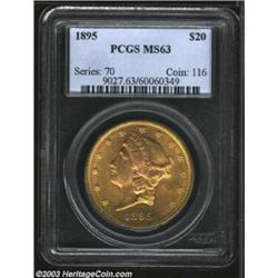 1895 $20 MS63 PCGS.