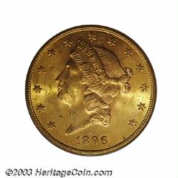 1896-S $20 MS64 PCGS.