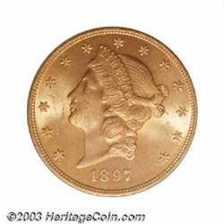 1897 $20 MS64 PCGS.