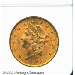 1899 $20 MS64 NGC.