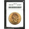 Image 1 : 1903 $20 MS63 ANACS.