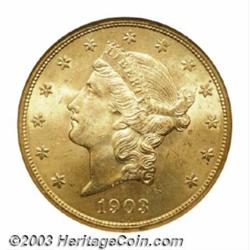 1903 $20 MS65 NGC.