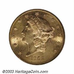1905-S $20 MS64 PCGS.