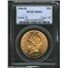Image 1 : 1906-D $20 MS63 PCGS.