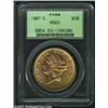 Image 1 : 1907-S $20 MS63 PCGS.