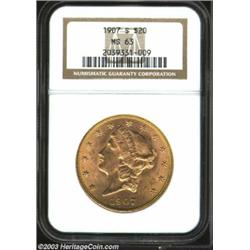 1907-S $20 MS63 NGC.