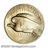 Image 2 : 1907 $20 High Relief, Wire Rim MS64 PCGS.