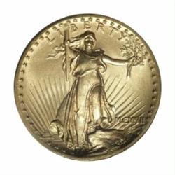 1907 $20 High Relief, Flat Rim MS63 PCGS.