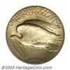 Image 2 : 1907 $20 High Relief, Flat Rim MS63 PCGS.