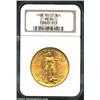 Image 1 : 1908 $20 Motto MS63 NGC.
