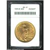 Image 1 : 1909/8 $20 MS61 ANACS.