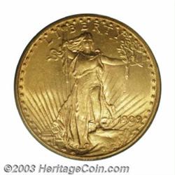 1909/8 $20 MS64 PCGS.