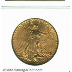1909-S $20 MS64 NGC.