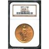 Image 1 : 1909-S $20 MS64 NGC.