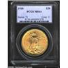 Image 1 : 1910 $20 MS64 PCGS.