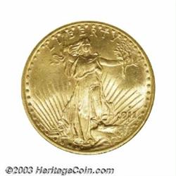 1911-S $20 MS64 ANACS.