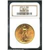Image 1 : 1913-D $20 MS64 NGC.