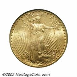 1913-S $20 MS64 PCGS.
