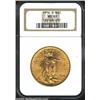 Image 1 : 1914-S $20 MS65 NGC.