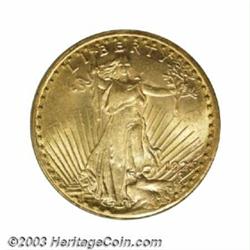 1925-S $20 AU58 PCGS.