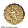 Image 1 : 1860 $2 1/2 Clark, Gruber &amp; Co. Quarter Eagle AU53 NGC.