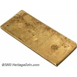 Kellogg &amp; Humbert Sliced Gold Ingot Uncertified.