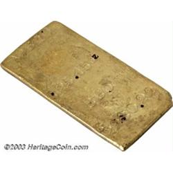 Kellogg &amp; Humbert Assayers Sliced Gold Ingot.