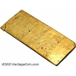 Kellogg &amp; Humbert Sliced Gold Ingot.
